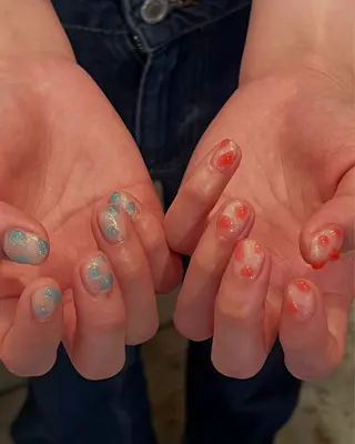 ネイル 文 /個性派ネイルのネイルデザイン