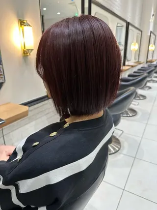 ミディアム 角本ゆあん /ボブ、ショートボブのヘアスタイル