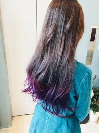 ロング カラー 船津武俊 フナツタケトシのヘアスタイル