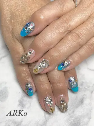 ミディアム Nailsalon ARKαのネイルデザイン