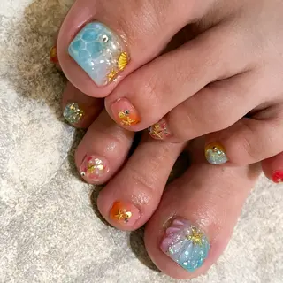 ネイル 黒沢 直子のネイルデザイン