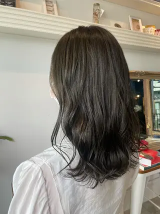 ミディアム カラー 💐パーソナルカラー /市橋加菜💐のヘアスタイル