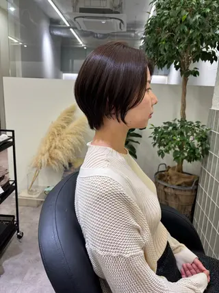 ショート 鈴村祐也/ショート /縮毛矯正のヘアスタイル