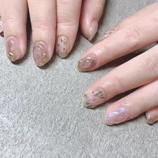 カラー ネイル Cozy_ ilumのネイルデザイン