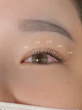 マツエク・マツパ konomi 🧁 神戸三宮のマツエク・マツパデザイン