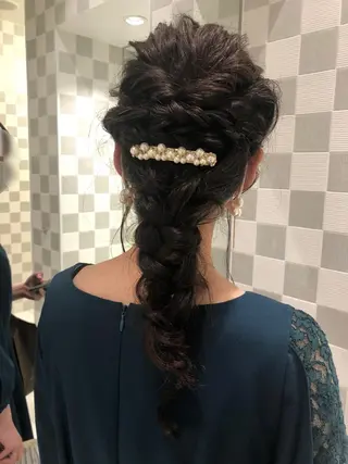 ロング ヘアアレンジ T Ayaのヘアスタイル