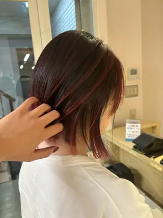 セミロング ハイーンカラー/外国 人風カラー/ミノリのヘアスタイル