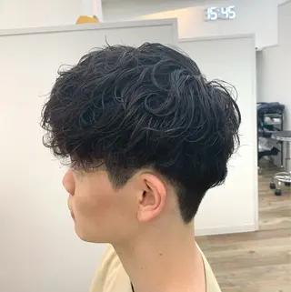 パーマ メンズ 小林 羽蘭のヘアスタイル