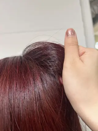 カラー 透明感｜暖色カラー｜ SUZUKAのヘアスタイル