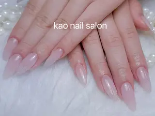 ネイル kao nail マグネット/長さだしのネイルデザイン