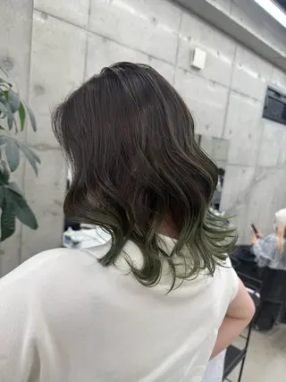 ミディアム カラー LINOET 名古屋【リノートナゴヤ】所属・伏木 凛花のヘアスタイル