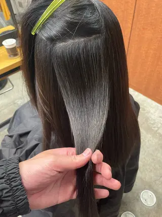 ロング パーマ ブリーチ矯正/ ブリーチ特化mikaのヘアスタイル