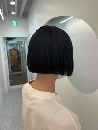ショート カラー 韓国ヘア☁️ mitsukiのヘアスタイル