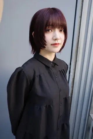 ショート カラー SALOWIN所属・ブリーチ✍️ ボブ✨レイヤーのヘアスタイル