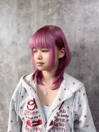 セミロング CAPSULE 【カプセル】所属・CAPSULE 平野 廉のヘアスタイル