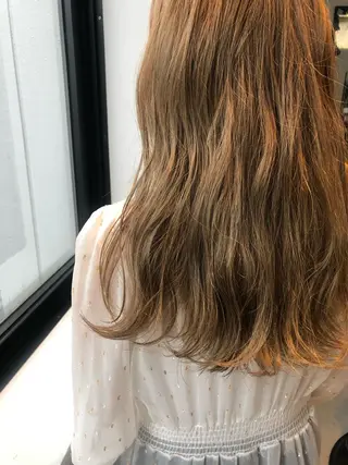 ロング カラー ケアブリーチ/ボブ/ honoのヘアスタイル