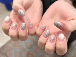 ネイル 0203ムニムサン 💙Honokaのネイルデザイン