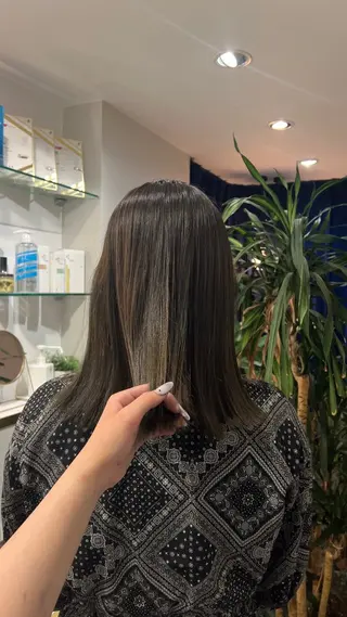 ミディアム カラー ☆ HARUKA ☆のヘアスタイル