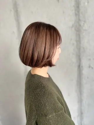 ショート カラー Mariana雛/ 西大分/ハイライトのヘアスタイル