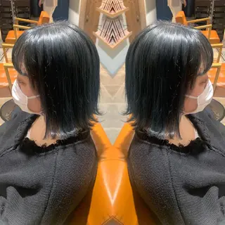 ミディアム カラー 韓国🇰🇷 ✂︎hair 内田愛のヘアスタイル