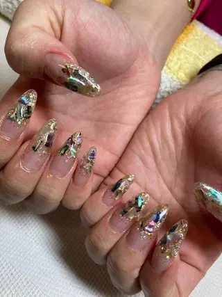 ネイル rukianail 新里のネイルデザイン