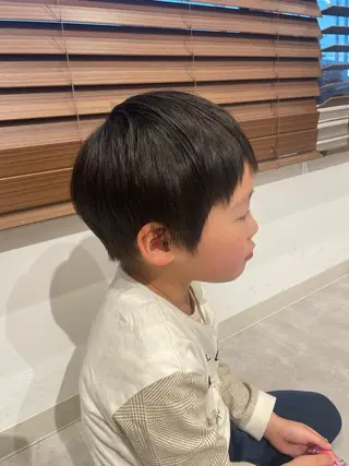 ショート キッズ riddle hair(駒生)所属・山越 美裕樹のヘアスタイル