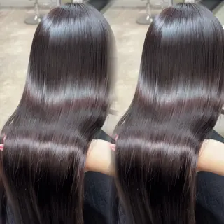 ロング カラー 吉成 葉南のヘアスタイル