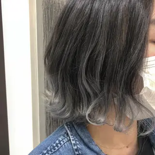 ミディアム カラー nex the salon所属・高橋 かのんのヘアスタイル