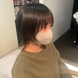 ミディアム カラー 透明感カラー/ 寺田千雅子のヘアスタイル