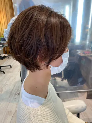 ショート カラー ショート/ボブ🌿 大野ちかのヘアスタイル