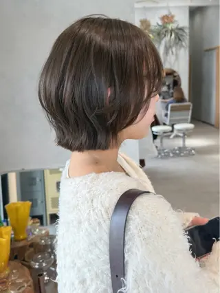 ショート le'a所属・谷町/Le'a /竹原しおなのヘアスタイル