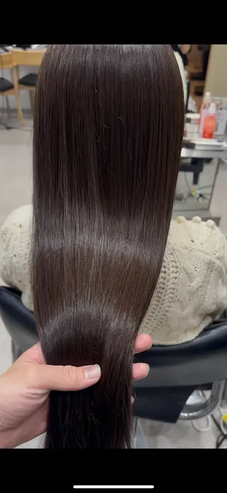 ロング カラー 当日予約⭕️ fifth渋谷太田のヘアスタイル