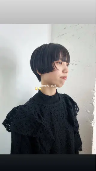 ショート ALBUM渋谷PARCO所属・ショートカット特化 渋谷美容師rinのヘアスタイル