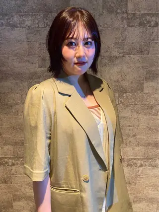 ショート カラー パーマ mai / linoah˚✧のヘアスタイル