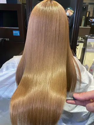 セミロング 【髪質改善💎韓国風 レイヤー🌷】山川のヘアスタイル