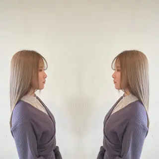 ロング カラー Hair make VERDA所属・富永 憲一郎のヘアスタイル
