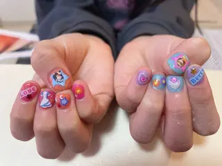 ネイル ネイルサロン＆スクール GINA所属・坂上 悠莉のネイルデザイン