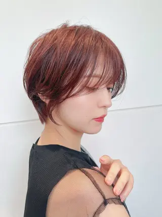 ショート 縮毛矯正 /横山陸人のヘアスタイル