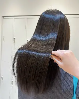 ロング 韓国ヘア nanahaのヘアスタイル