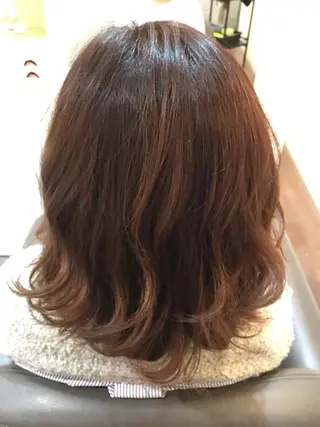 ミディアム カラー AIM所属・髪質改善✧︎カラー 💎AIM【アイム】のヘアスタイル