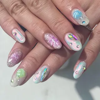 ネイル ネイルサロンAmo 🎀MIRUのネイルデザイン