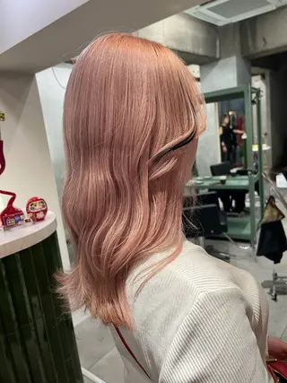 ロング カラー 🦩梅田暖色カラー 🦩Mioのヘアスタイル