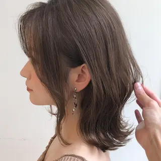 ミディアム カラー レイヤー×髪質改善✨ 渋谷/佐藤侑哉のヘアスタイル