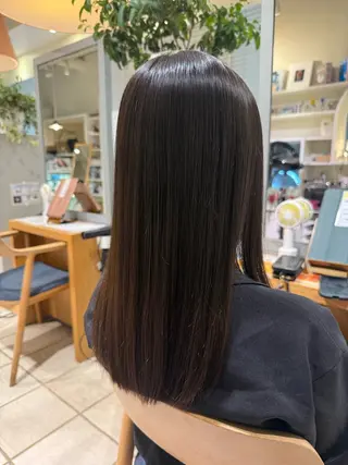 セミロング ヘアーサロン　エムプラス　ヨツバコ所属・壽賀 竜佑のヘアスタイル