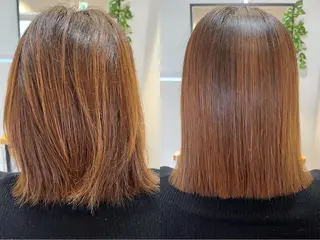 ミディアム 髪質改善&Spa fee by carrefour 大橋店[フィー・バイ・カルフール大橋]所属・stylist Yukieのヘアスタイル