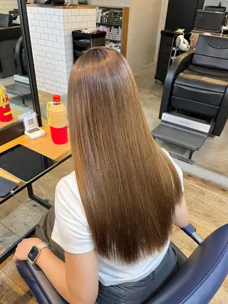 ロング 伊藤ゆかり/髪質改善 /透明感カラーのヘアスタイル