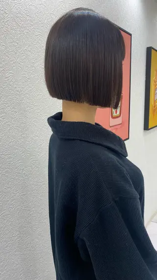 ショート RURI韓国ボブ 🇰🇷タッセルボブのヘアスタイル