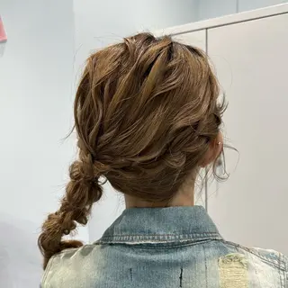 ロング ヘアアレンジ なりた るいのヘアスタイル