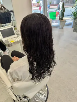 ロング パーマ Lyuck所属・艶カラー ⋆✦ HIROMIのヘアスタイル