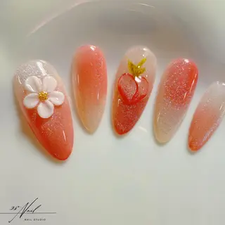 ミディアム 28ネイル フェンのネイルデザイン